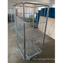 Foldable Steel Metal Cargo Trolley